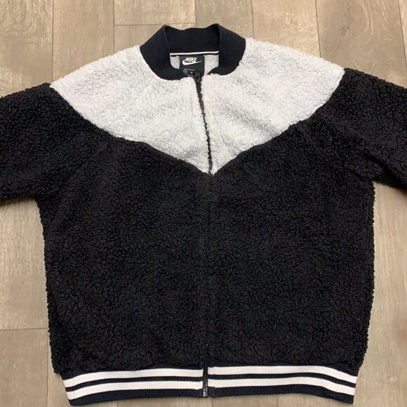 Womens Nike‎ Sherpa Full Zip Jacket - Picture 6 of 7